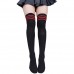 Womens Over Knee Long Socks Thigh High Stockings Stripe Sport For Girls Ladies