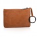 Genuine Leather Small Portable Coin Bag Card Holder Key Bags