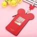 Women Cute Animal Shape Lanyard Phone Wallet Card Holder Coin Purse Neck Bag for 4 7 5 5in Phones