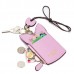 Cute Cartoon Pure Color Card Holder Coin Purse For Women