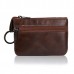 Genuine Leather Small Portable Coin Bag Card Holder Key Bags